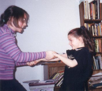 Mandy and Claire at the Getting Ready party